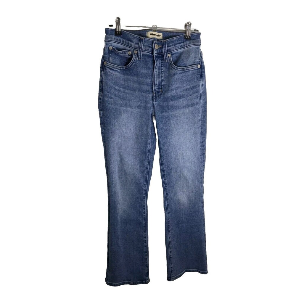 Madewell The High Rise Kick Out Jean Size 25 Medium Wash